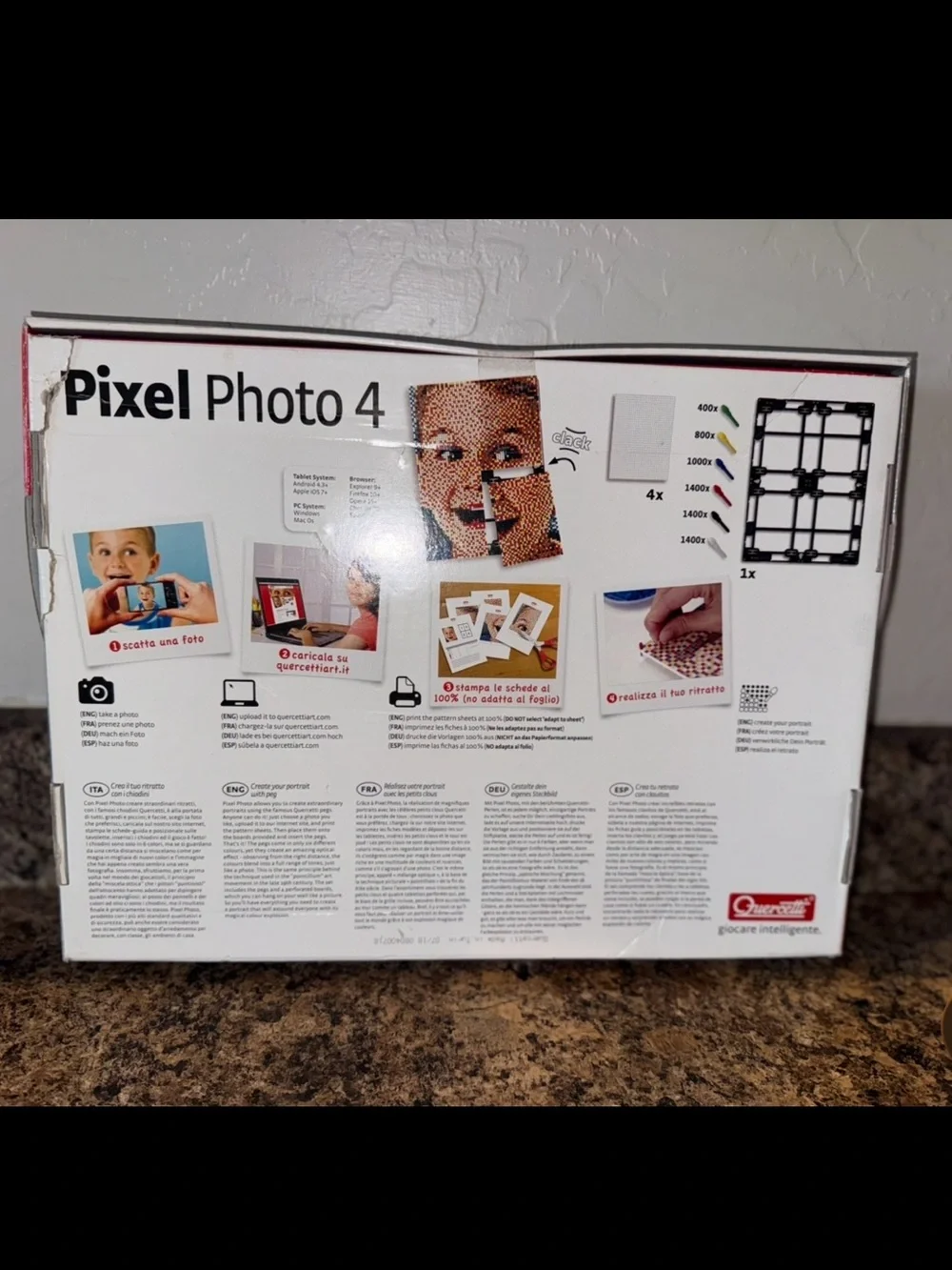 $25 New Pixel Photo 4 Mosaic Kit $25 WHEN BUNDLED WITH 3 OR MORE ITEMS